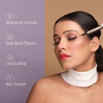 ULTRA BLACK LIQUID PEN EYELINER - Swiss Beauty